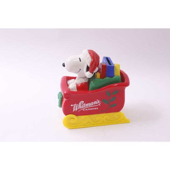 Whitman's Candies, Snoopy Santa Piggy Bank, Peanuts, Christmas, ~ 251013-WH 1376 - Picture 1 of 4
